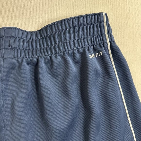 Y2K Nike Basketball Shorts Blue‎ Men Size Large Gym Athletic Active Training - Picture 6 of 8
